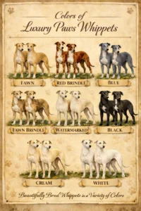 Luxury Paws Whippet Colors